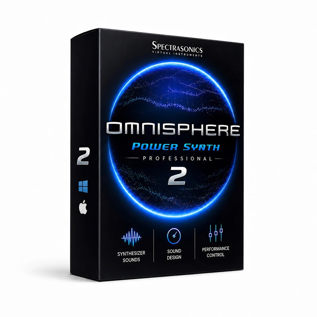 Spectrasonics Omnisphere 2 Virtual Synthesizer | Professional Sound Design VST Instrument | Lifetime License | Instant Download