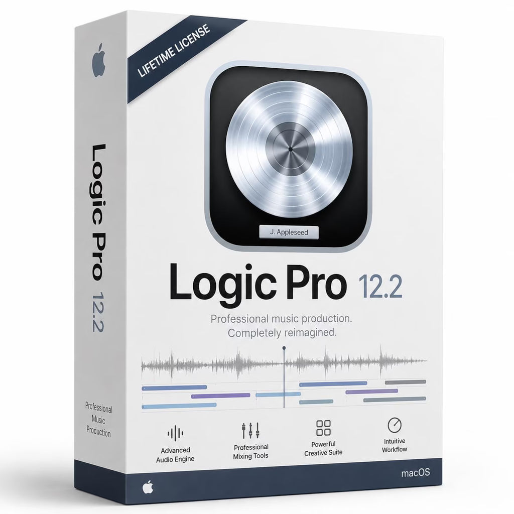 Apple Logic Pro 12.3 Music Production Software | Lifetime License - Instant Download