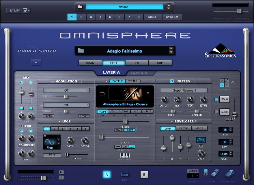 Spectrasonics Omnisphere 2 Virtual Synthesizer | Professional Sound Design VST Instrument | Lifetime License | Instant Download